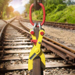 ROCARRY 42.22  Schienentragzange mit Aufhängeöse