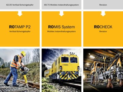 ROBEL – The name says it all – ROBEL railway construction machines
