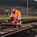 ROMEAS 83.20 GG718 Backenschienen- und Weichenzungenprüflehre