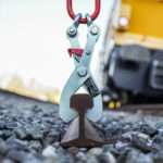 <b>ROCARRY 42.22</b> <br>Schienentragzange mit Aufhängeöse